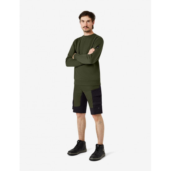 Piet, sweatshirt, olijf Piet, sweatshirt, olijf