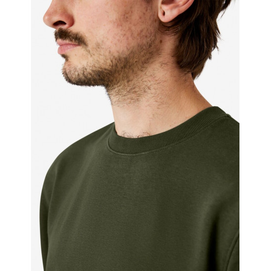 Piet, sweatshirt, olijf Piet, sweatshirt, olijf