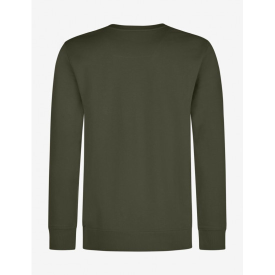Piet, sweatshirt, olijf Piet, sweatshirt, olijf