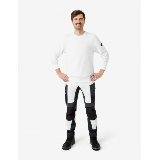 Piet, sweatshirt, wit Piet, sweatshirt, wit