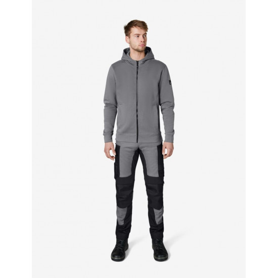 Quentin, sweatjas met capuchon, grijs