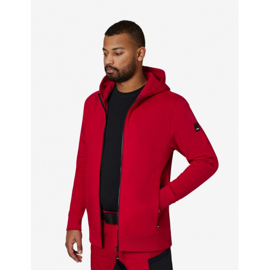 Quentin, sweatjas met capuchon, rood Quentin, sweatjas met capuchon, rood