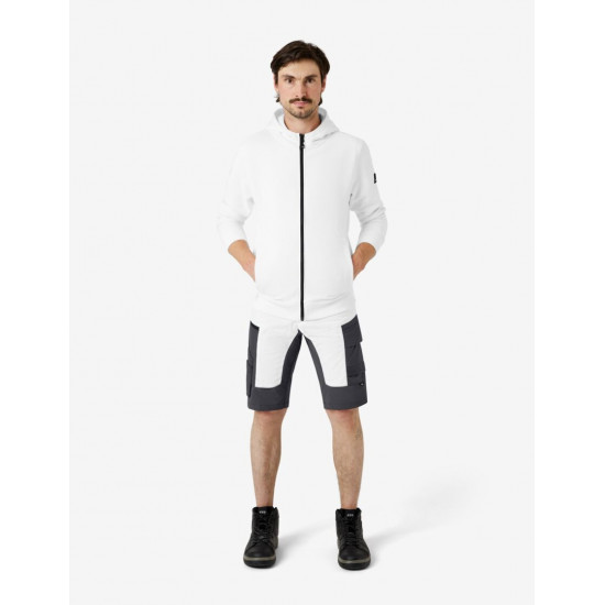 Quentin, sweatjas met capuchon, wit Quentin, sweatjas met capuchon, wit