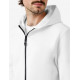Quentin, sweatjas met capuchon, wit Quentin, sweatjas met capuchon, wit