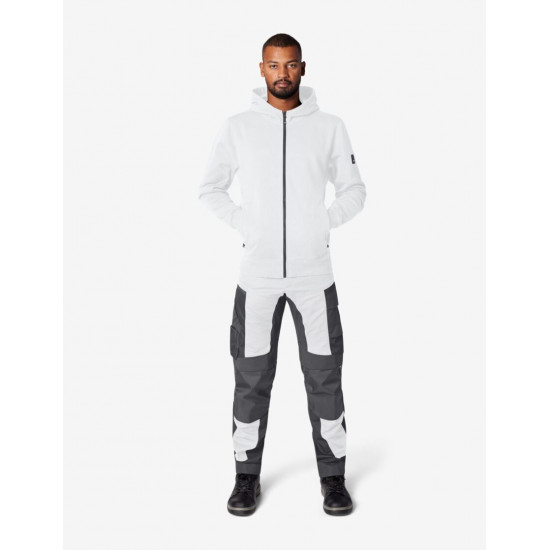 Quentin, sweatjas met capuchon, wit Quentin, sweatjas met capuchon, wit
