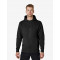 Quentin, sweatjas met capuchon, zwart