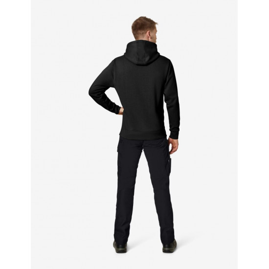 Quentin, sweatjas met capuchon, zwart