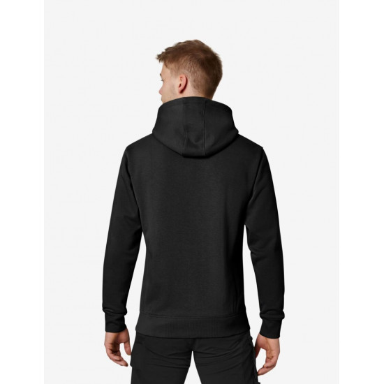 Quentin, sweatjas met capuchon, zwart