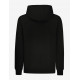 Quentin, sweatjas met capuchon, zwart
