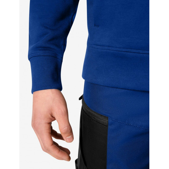 Quentin, sweatjas met capuchon, korenblauw Quentin, sweatjas met capuchon, korenblauw