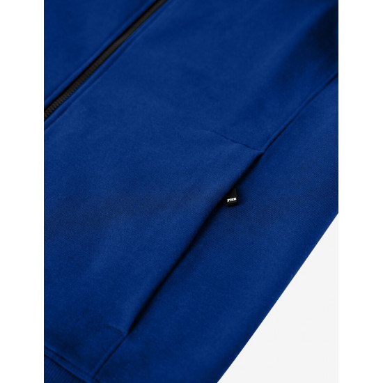 Quentin, sweatjas met capuchon, korenblauw Quentin, sweatjas met capuchon, korenblauw