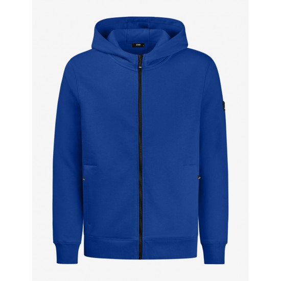 Quentin, sweatjas met capuchon, korenblauw Quentin, sweatjas met capuchon, korenblauw