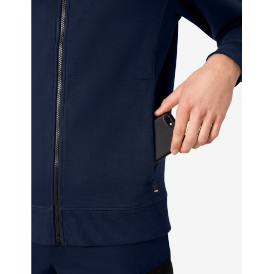 Quentin, sweatjas met capuchon, marine Quentin, sweatjas met capuchon, marine