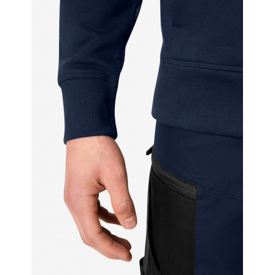 Quentin, sweatjas met capuchon, marine Quentin, sweatjas met capuchon, marine