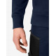 Quentin, sweatjas met capuchon, marine Quentin, sweatjas met capuchon, marine