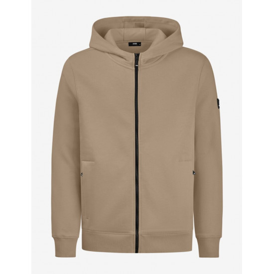 Quentin, sweatjas met capuchon, beige Quentin, sweatjas met capuchon, beige