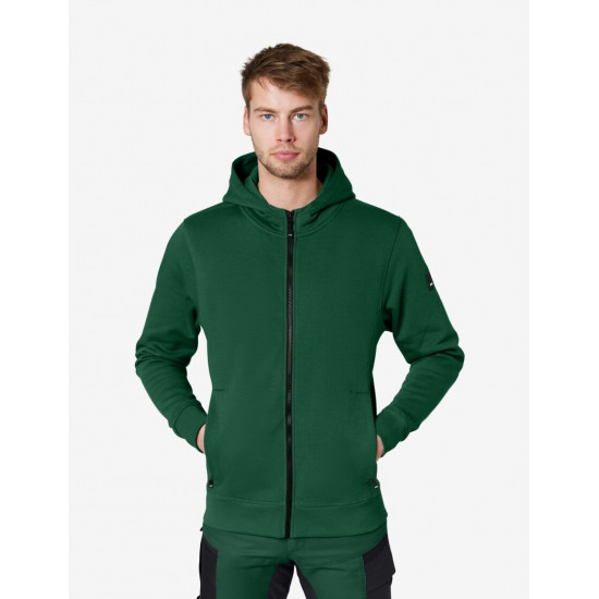 Quentin, sweatjas met capuchon, groen