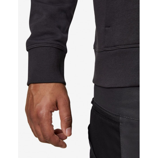 Rob, sweatshirt met rits, antraciet-zwart Rob, sweatshirt met rits, antraciet-zwart