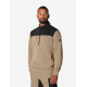 Rob, sweatshirt met rits, beige-zwart Rob, sweatshirt met rits, beige-zwart