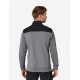 Rob, sweatshirt met rits, grijs-zwart Rob, sweatshirt met rits, grijs-zwart