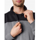 Rob, sweatshirt met rits, grijs-zwart Rob, sweatshirt met rits, grijs-zwart