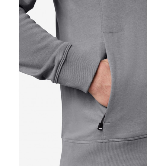 Rob, sweatshirt met rits, grijs-zwart Rob, sweatshirt met rits, grijs-zwart