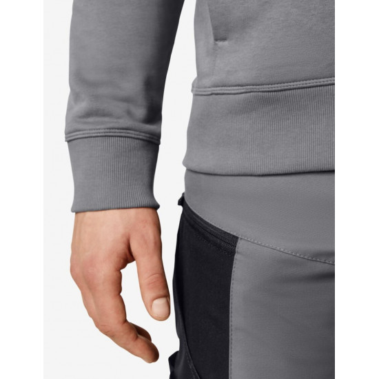 Rob, sweatshirt met rits, grijs-zwart Rob, sweatshirt met rits, grijs-zwart