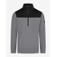 Rob, sweatshirt met rits, grijs-zwart Rob, sweatshirt met rits, grijs-zwart