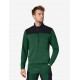 Rob, sweatshirt met rits, groen-zwart Rob, sweatshirt met rits, groen-zwart