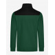 Rob, sweatshirt met rits, groen-zwart Rob, sweatshirt met rits, groen-zwart