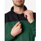 Rob, sweatshirt met rits, groen-zwart Rob, sweatshirt met rits, groen-zwart