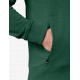 Rob, sweatshirt met rits, groen-zwart Rob, sweatshirt met rits, groen-zwart