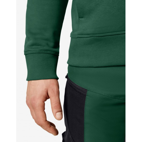 Rob, sweatshirt met rits, groen-zwart Rob, sweatshirt met rits, groen-zwart