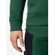 Rob, sweatshirt met rits, groen-zwart Rob, sweatshirt met rits, groen-zwart