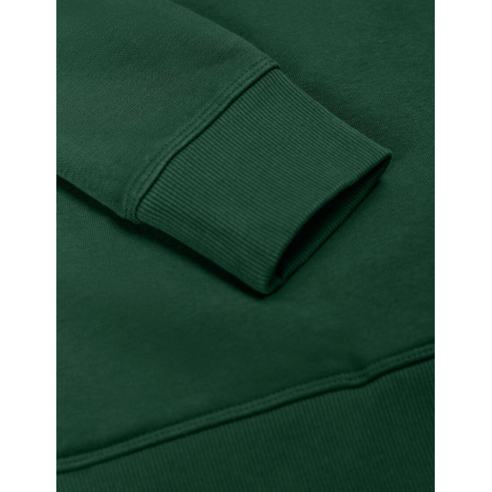 Rob, sweatshirt met rits, groen-zwart Rob, sweatshirt met rits, groen-zwart