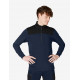 Rob, sweatshirt met rits, marine-zwart Rob, sweatshirt met rits, marine-zwart