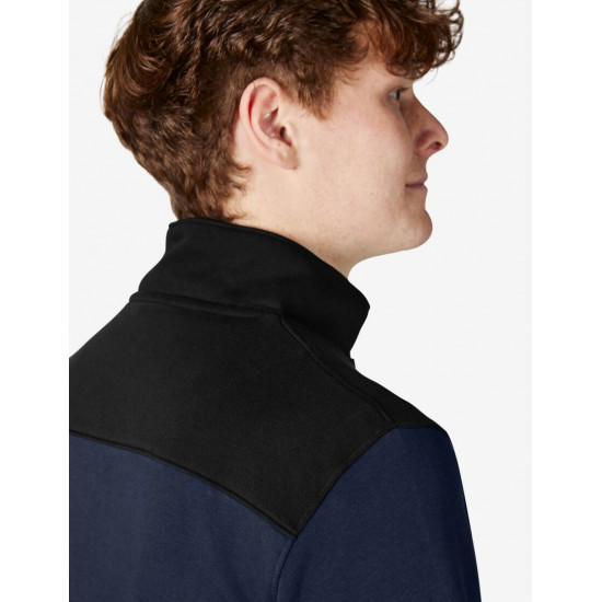Rob, sweatshirt met rits, marine-zwart Rob, sweatshirt met rits, marine-zwart