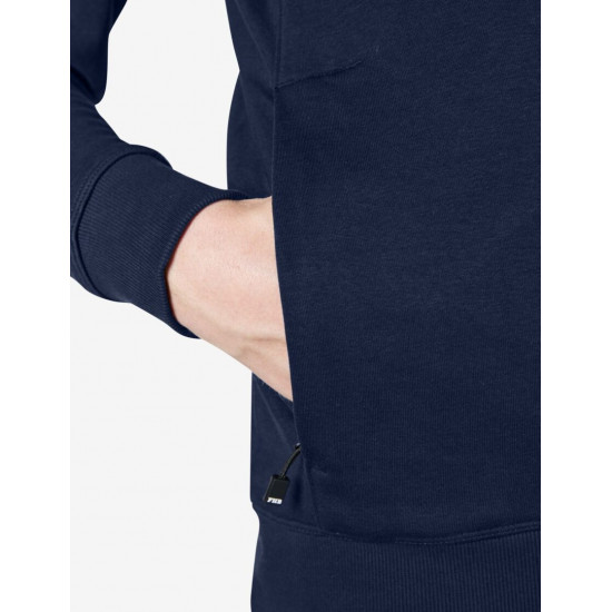 Rob, sweatshirt met rits, marine-zwart Rob, sweatshirt met rits, marine-zwart