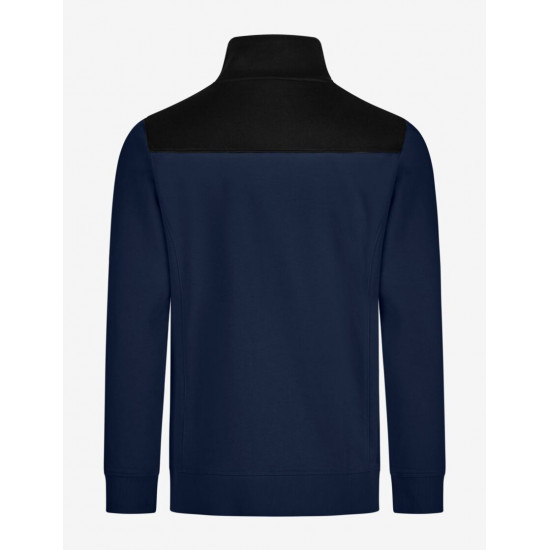 Rob, sweatshirt met rits, marine-zwart Rob, sweatshirt met rits, marine-zwart