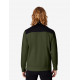 Rob, sweatshirt met rits, olijf-zwart