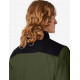 Rob, sweatshirt met rits, olijf-zwart