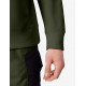 Rob, sweatshirt met rits, olijf-zwart