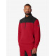 Rob, sweatshirt met rits, rood-zwart Rob, sweatshirt met rits, rood-zwart