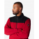 Rob, sweatshirt met rits, rood-zwart Rob, sweatshirt met rits, rood-zwart