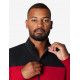 Rob, sweatshirt met rits, rood-zwart Rob, sweatshirt met rits, rood-zwart