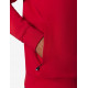 Rob, sweatshirt met rits, rood-zwart Rob, sweatshirt met rits, rood-zwart