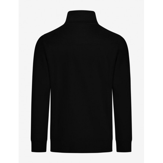 Rob, sweatshirt met rits, zwart