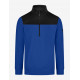 Rob, sweatshirt met rits, korenblauw-zwart Rob, sweatshirt met rits, korenblauw-zwart