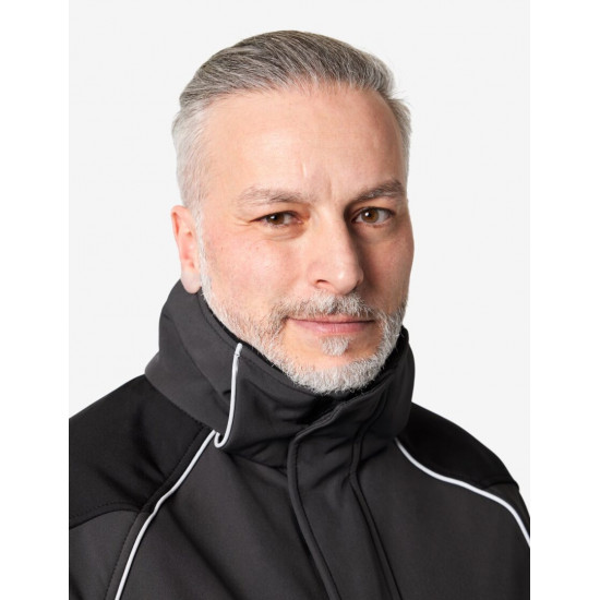 Walter, softshell jas, antraciet-zwart Walter, softshell jas, antraciet-zwart