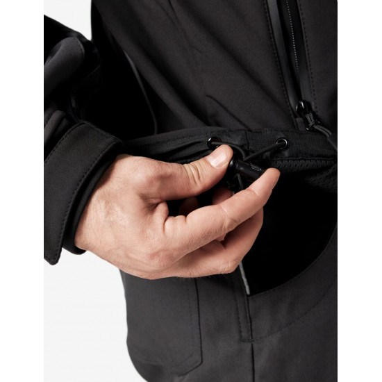 Walter, softshell jas, antraciet-zwart Walter, softshell jas, antraciet-zwart